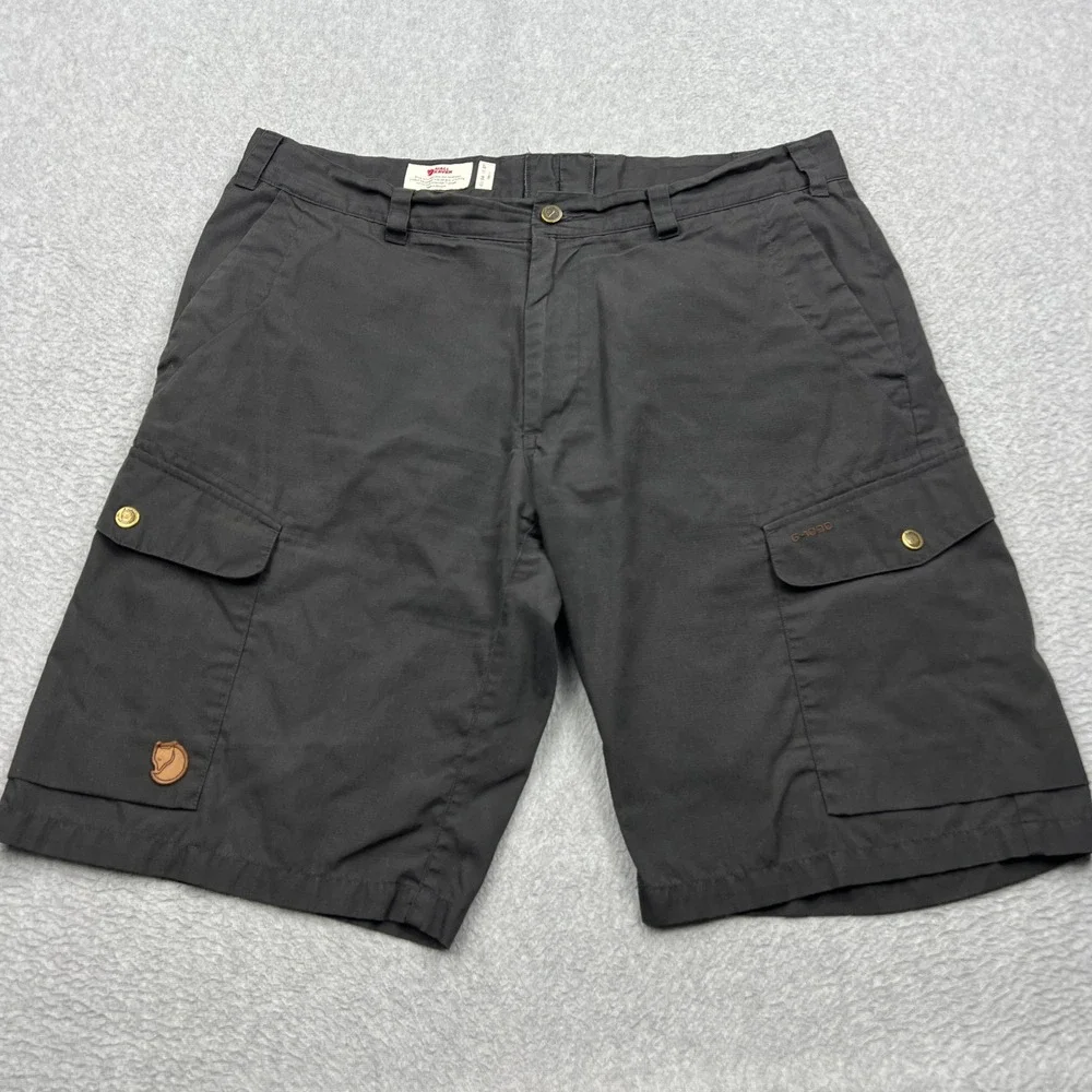 Fjallraven Ruaha Shorts Mens 37 Dark Grey 11